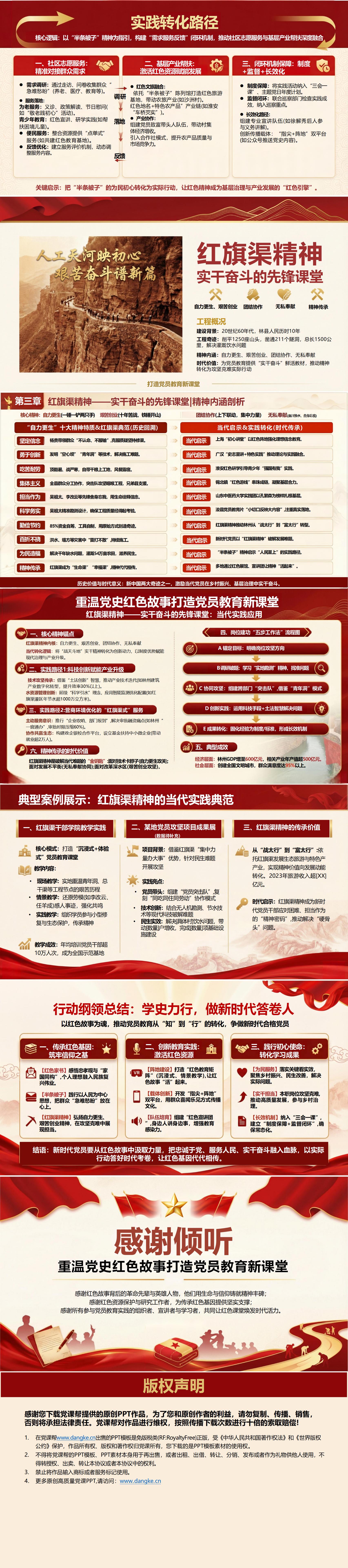党员教育专题党课PPT下载：小切口讲清党史故事（15页+配套讲稿）内容页预览