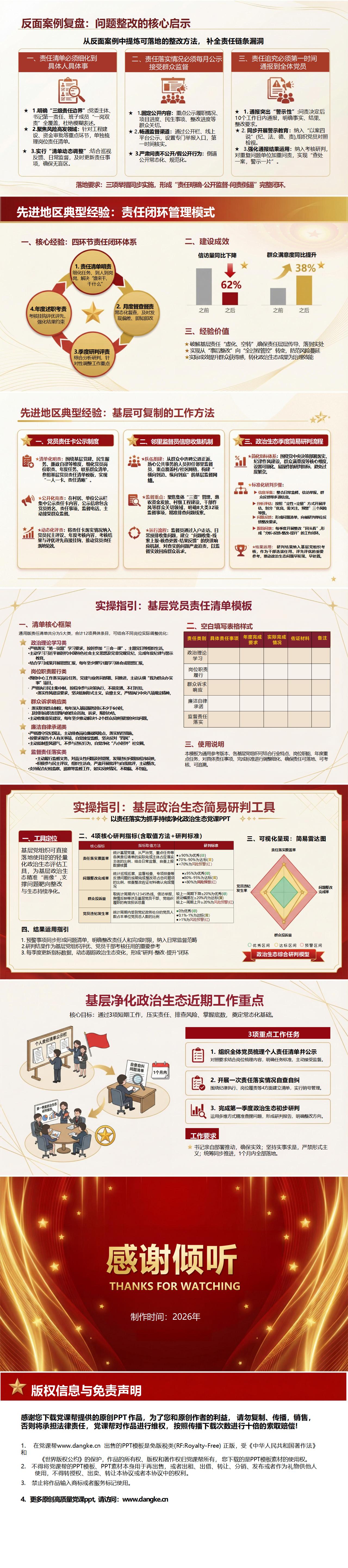 讲廉政党课资料包：廉政教育专题党课整套资料（16页+24页配套资料包）内容页预览