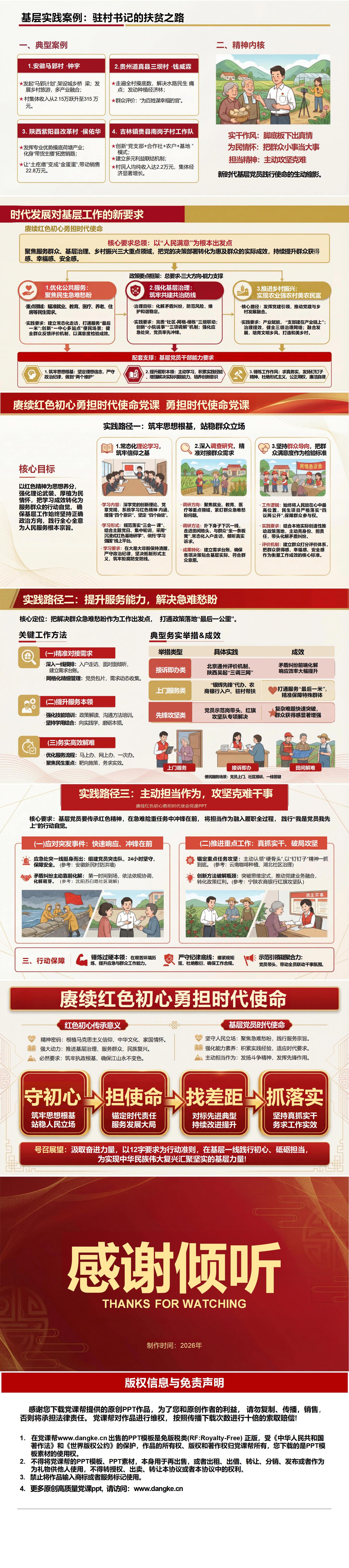 七一纪委书记讲党课下载：牢记初心使命 永葆清廉本色（16页+配套讲稿）内容页预览