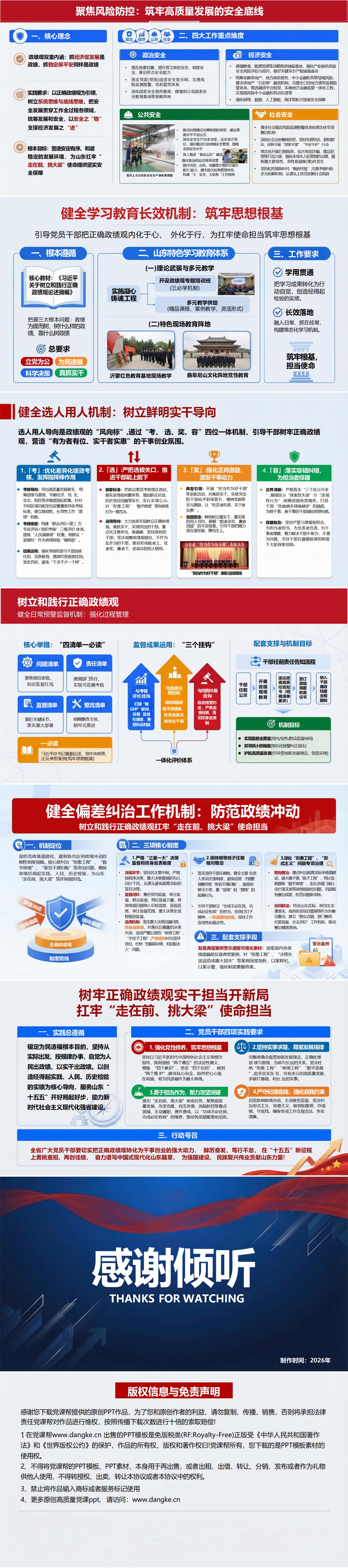 正确政绩观学习PPT下载：扛牢走在前挑大梁使命担当（16页+配套讲稿）内容页预览