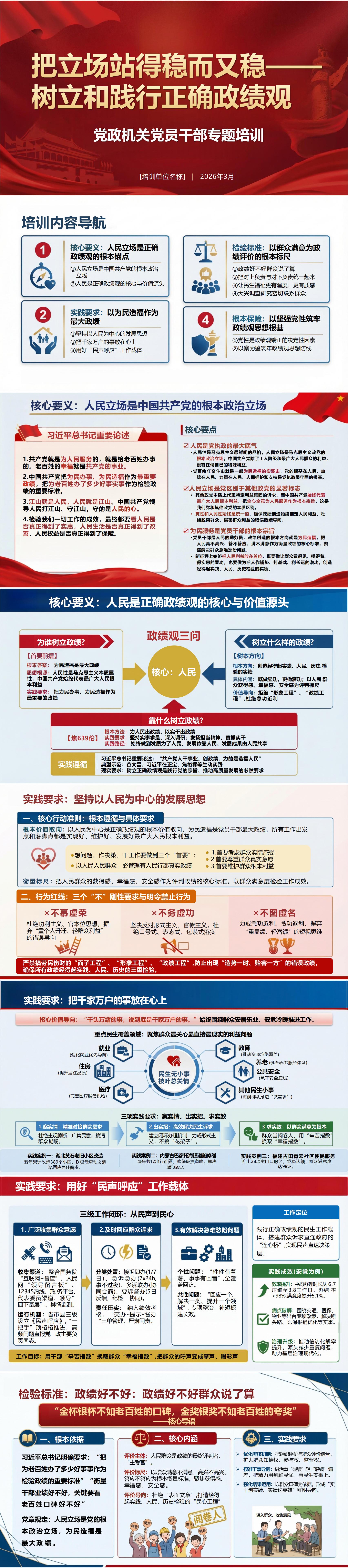 巩固政绩观党课PPT下载：把立场站得稳而又稳（16页+配套讲稿）封面预览