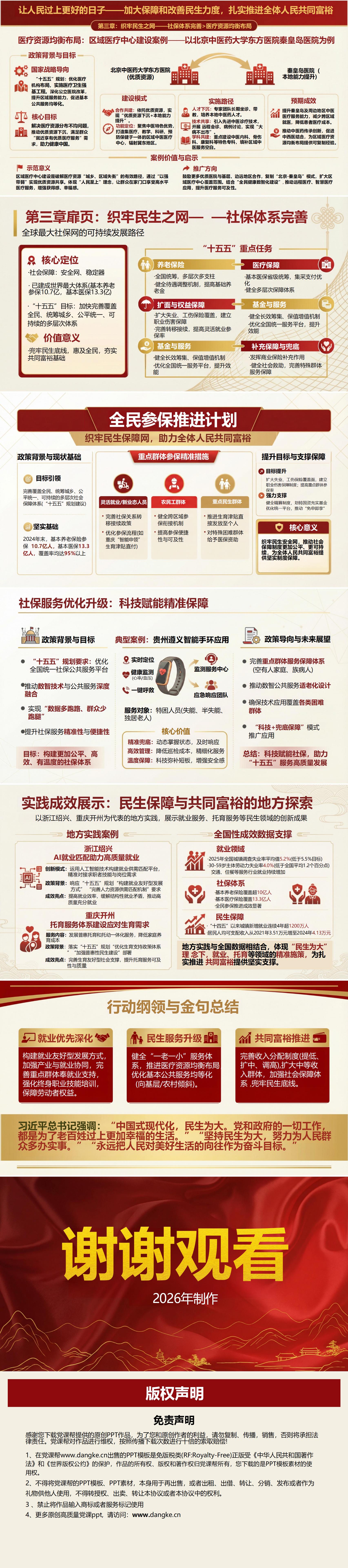 纪委书记讲民生保障党课PPT下载：让人民过上更好的日子扎实推进共同富裕（16页+配套讲稿）内容页预览