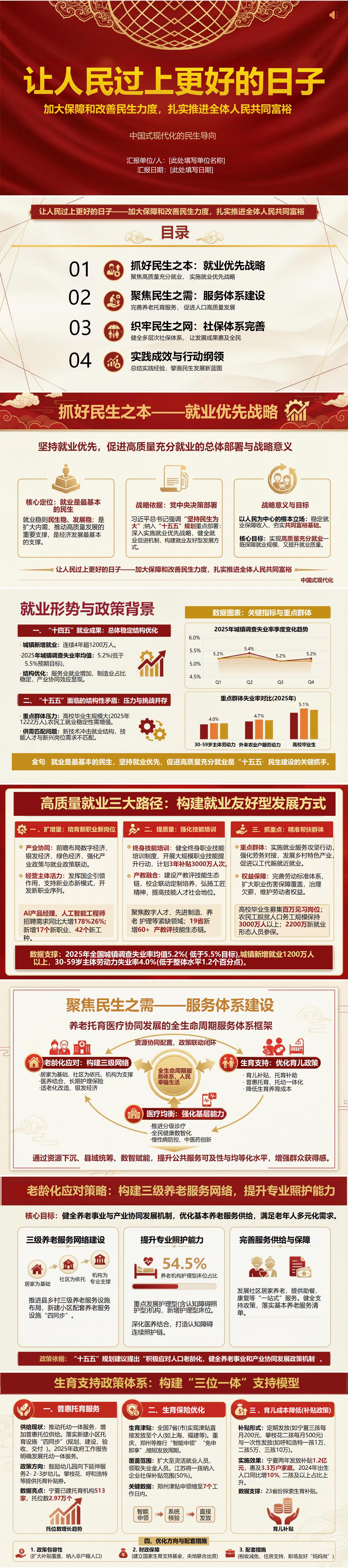 纪委书记讲民生保障党课PPT下载：让人民过上更好的日子扎实推进共同富裕（16页+配套讲稿）封面预览
