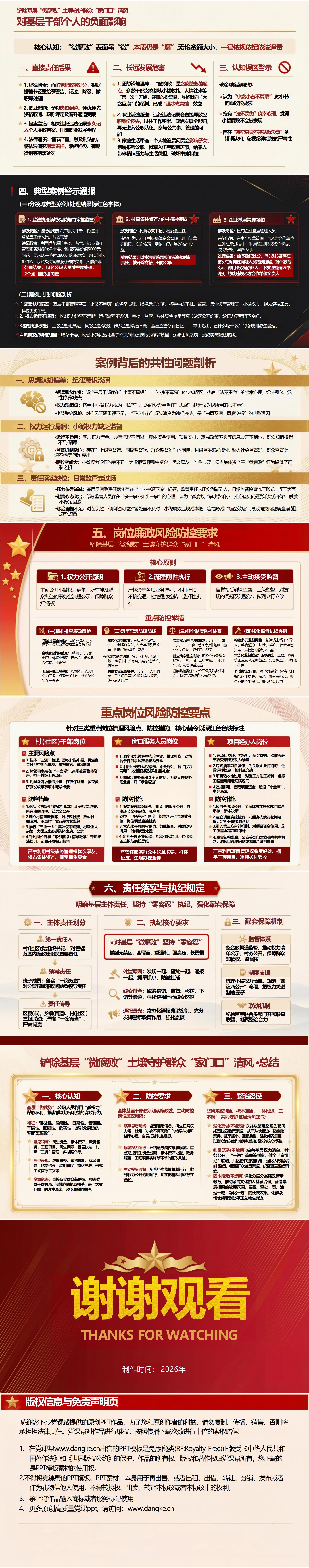支部书记讲基层微腐败党课PPT下载：铲除基层微腐败土壤守护家门口清风（17页+配套讲稿）内容页预览