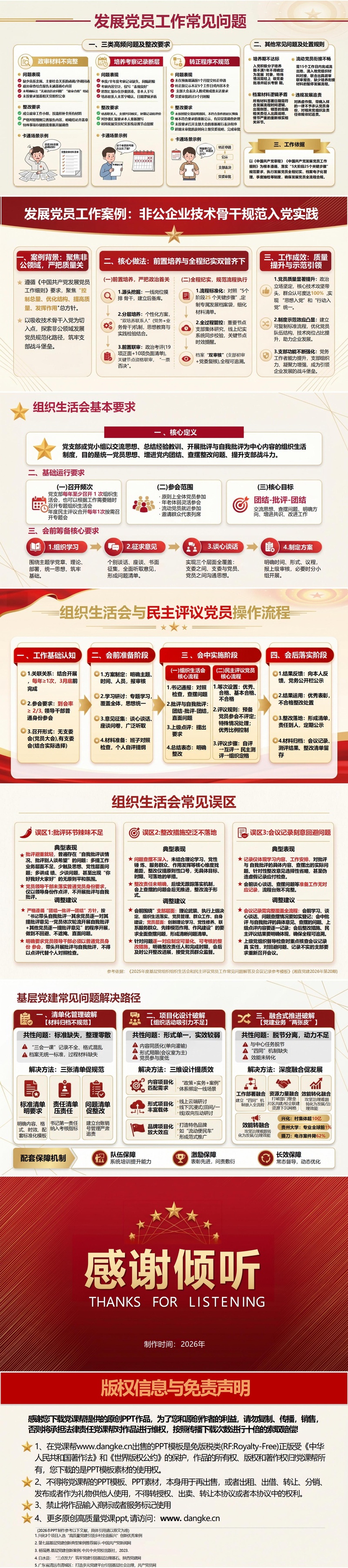 支部书记讲党课PPT下载：基层党建实务与案例（16页+配套讲稿）内容预览2