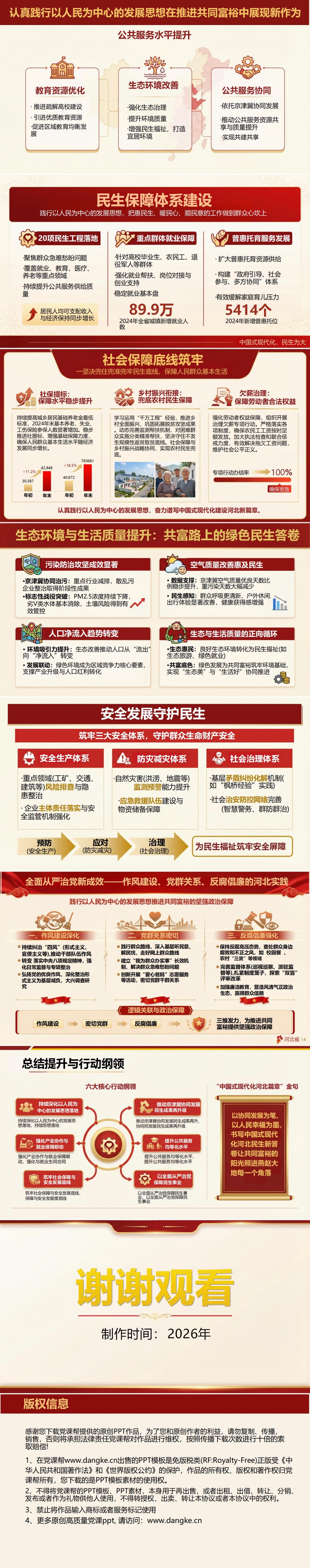 共同富裕讲党课PPT下载：践行以人民为中心的发展思想展现新作为（17页+配套讲稿）内容页预览