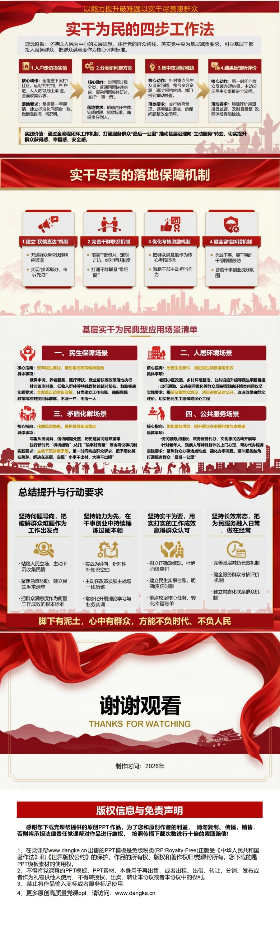 支部书记讲能力提升党课PPT下载：以能力提升破难题以实干尽责惠群众（16页+配套讲稿）内容预览2