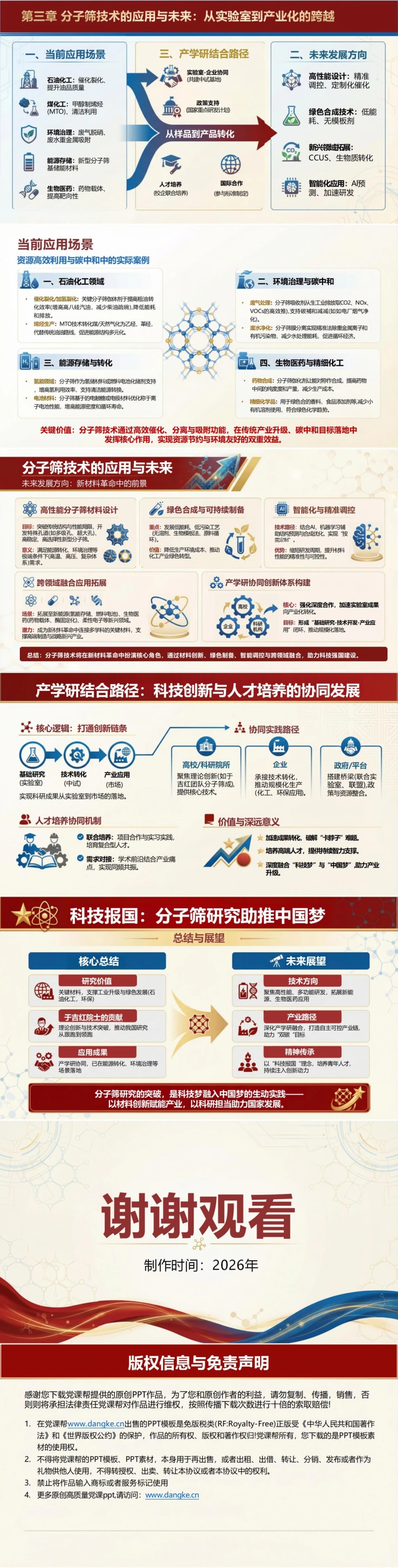 领导干部讲科学家精神党课PPT下载：于吉红院士的分子筛研究之路（17页+配套讲稿）内容预览2