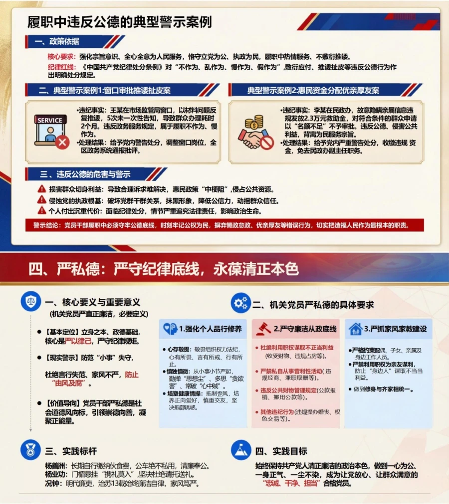 党员讲政德建设党课PPT下载：明大德守公德严私德做新时代合格党员（16页+配套讲稿）内容预览1
