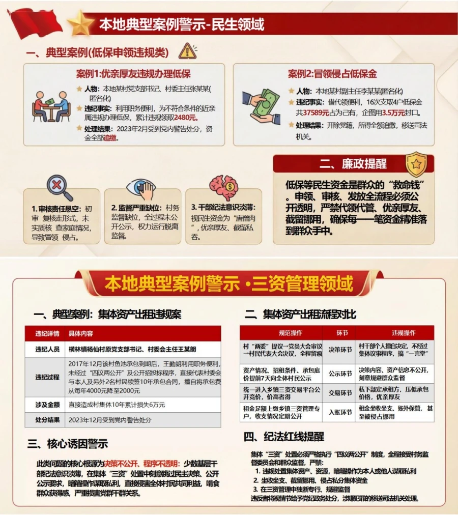 党员讲群众身边不正之风整治党课PPT下载：纠治歪风邪气筑牢基层廉政屏障（16页+配套讲稿）内容预览1
