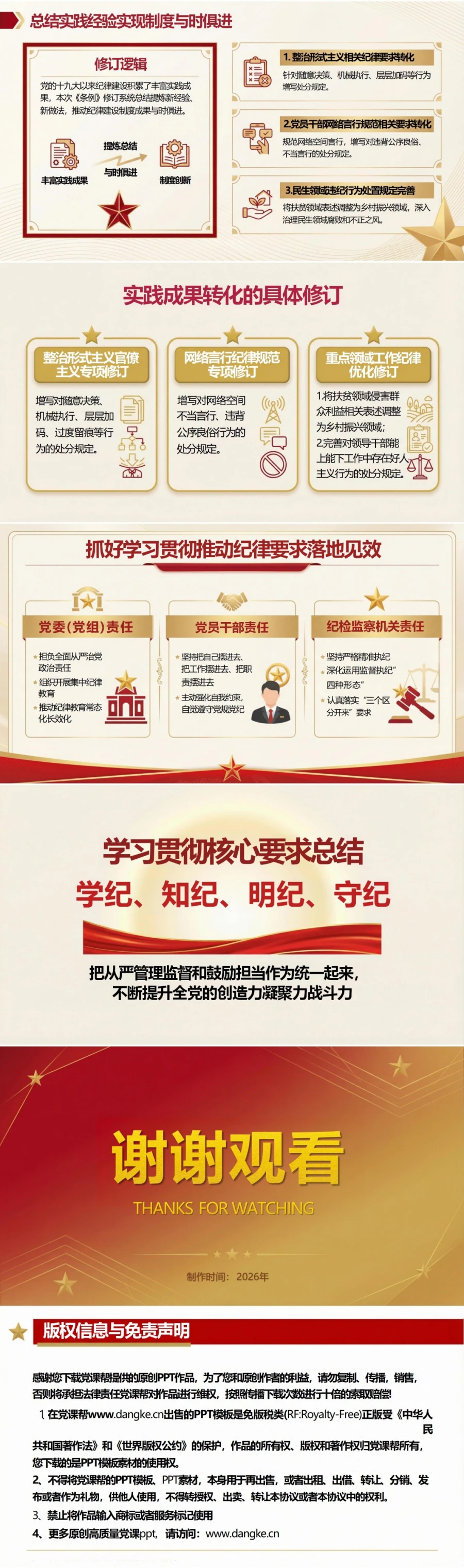 党员讲纪律建设党课PPT下载：学条例守党纪坚持严的基调（16页+配套讲稿）内容预览2