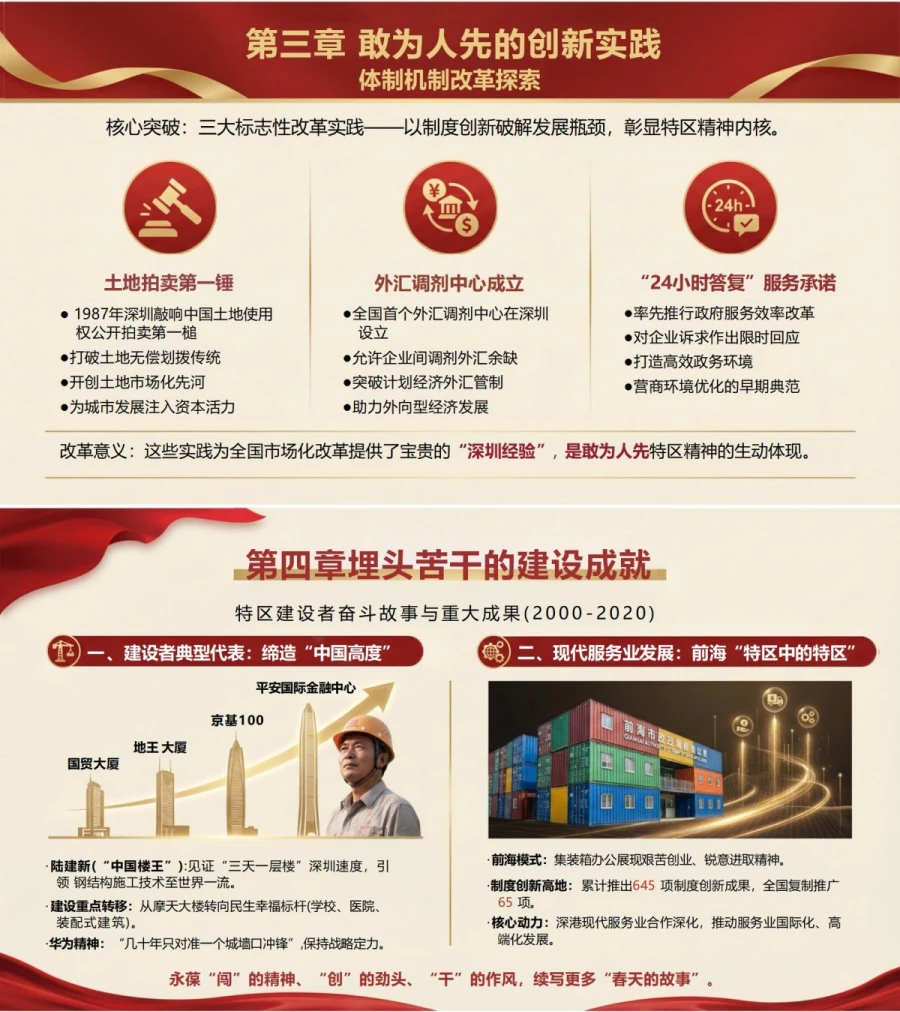 党员讲特区精神党课PPT下载：改革开放的时代丰碑（20页+配套讲稿）内容预览1