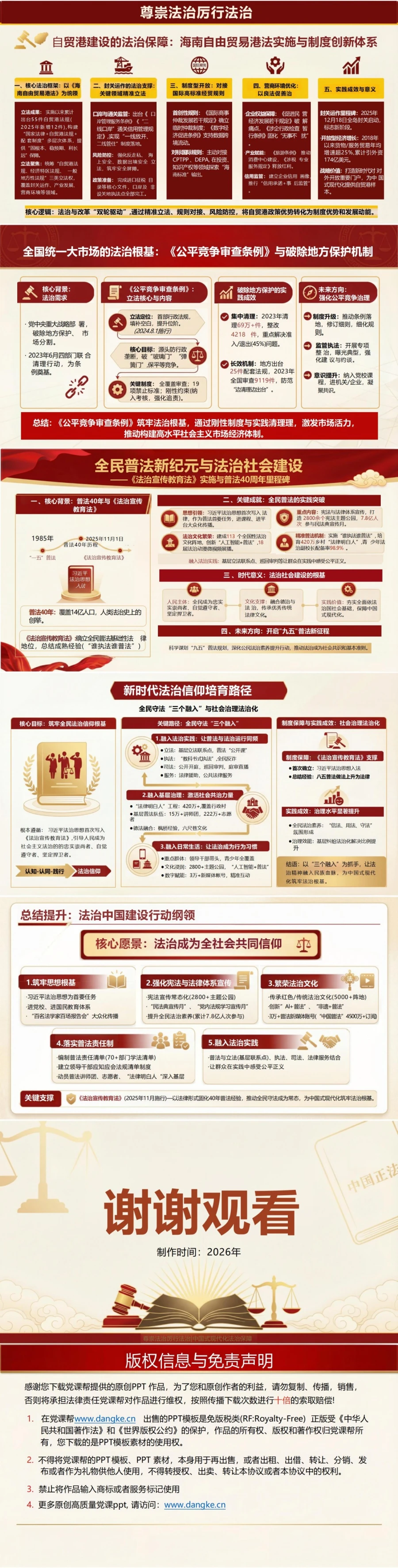 国家宪法日讲党课PPT下载：尊崇法治厉行法治（17页+配套讲稿）内容预览2