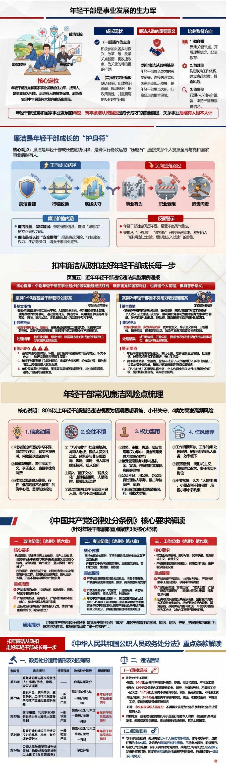 支部书记讲廉洁从政党课PPT下载：扣牢廉洁从政扣（16页+配套讲稿）封面图2