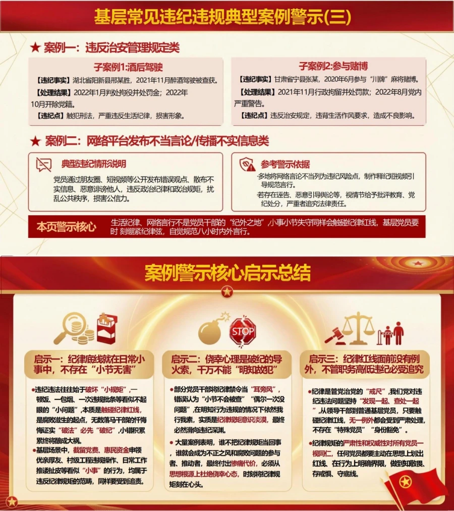 领导干部讲纪律规矩党课PPT下载：强化纪律规矩意识 守住为人做事底线（16页+配套讲稿）内容预览1