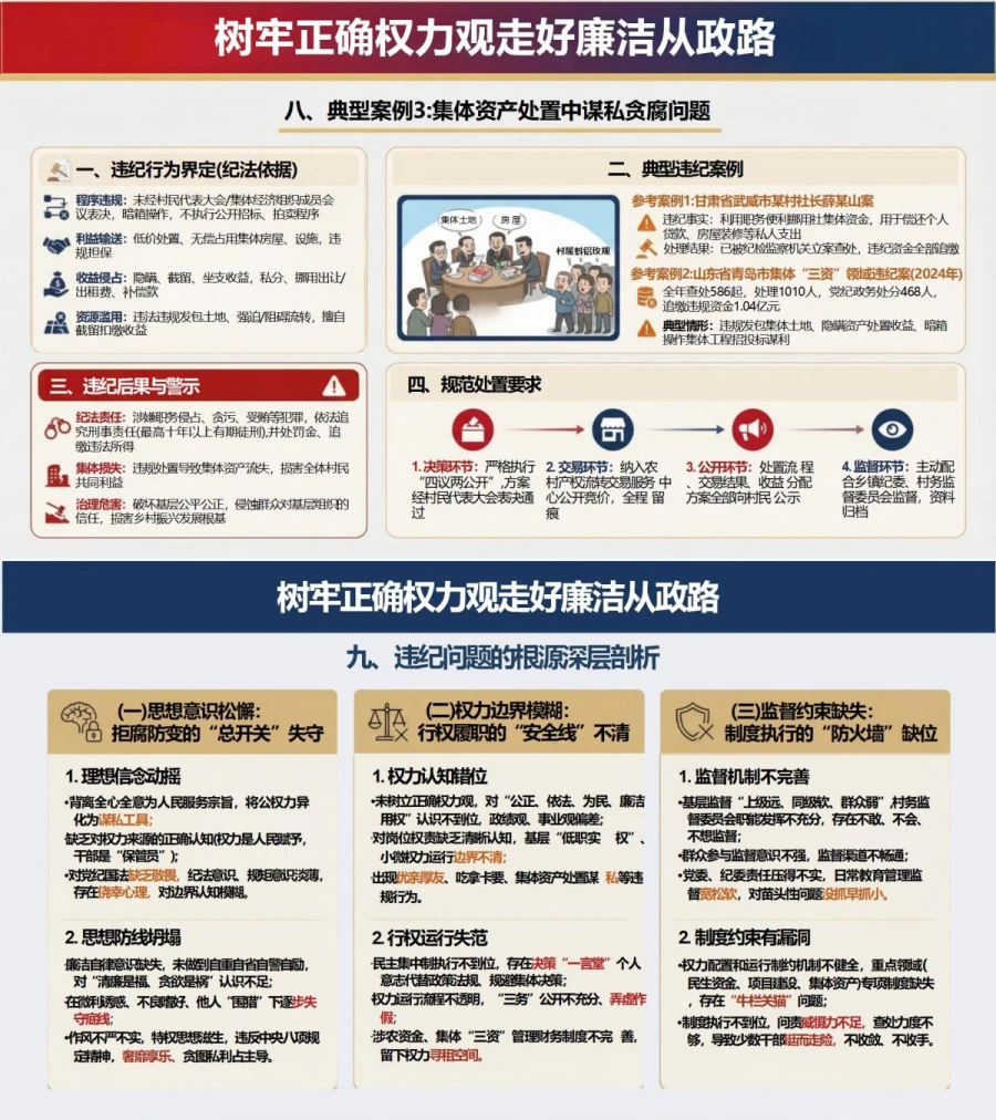 正确权力观讲党课PPT下载：树牢正确权力观 走好廉洁从政路（18页+配套讲稿）内容预览1