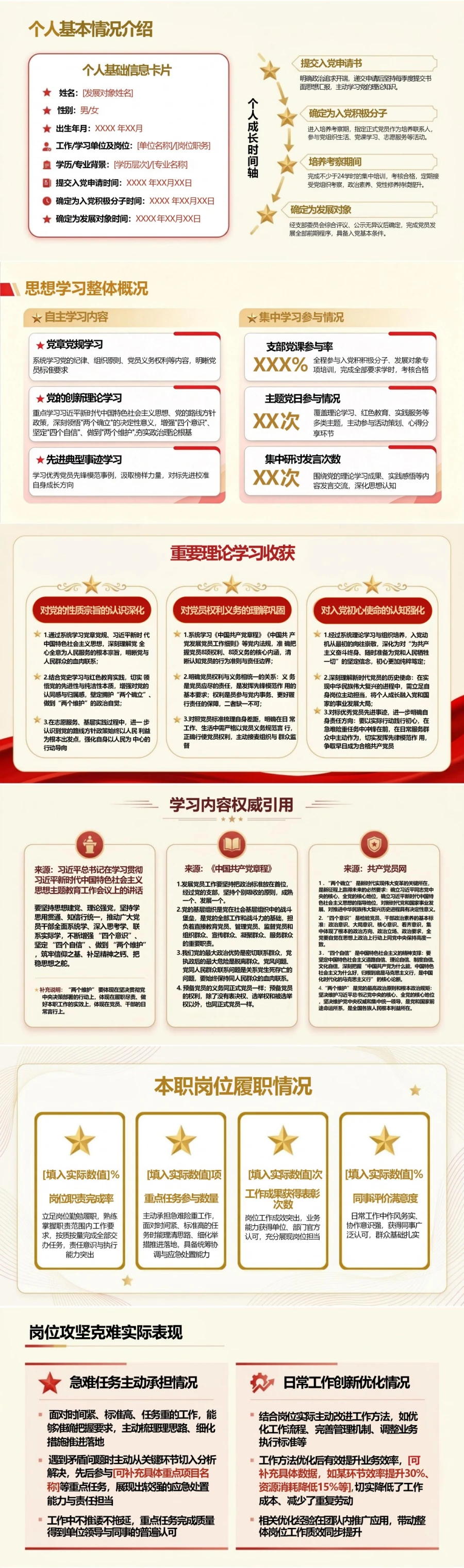 入党发展对象公开答辩PPT：在公开陈述中接受组织监督｜课件+讲稿封面图2
