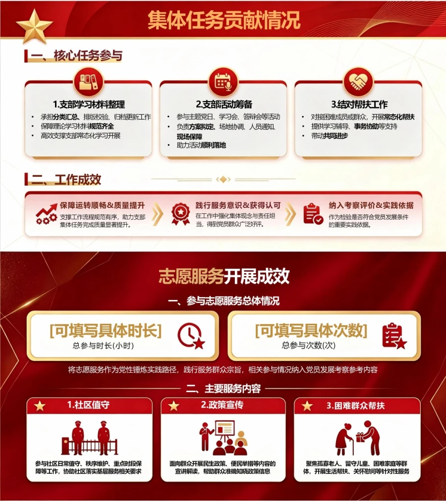 入党发展对象考核答辩PPT：对照政治标准接受阶段检验｜课件+讲稿内容预览1