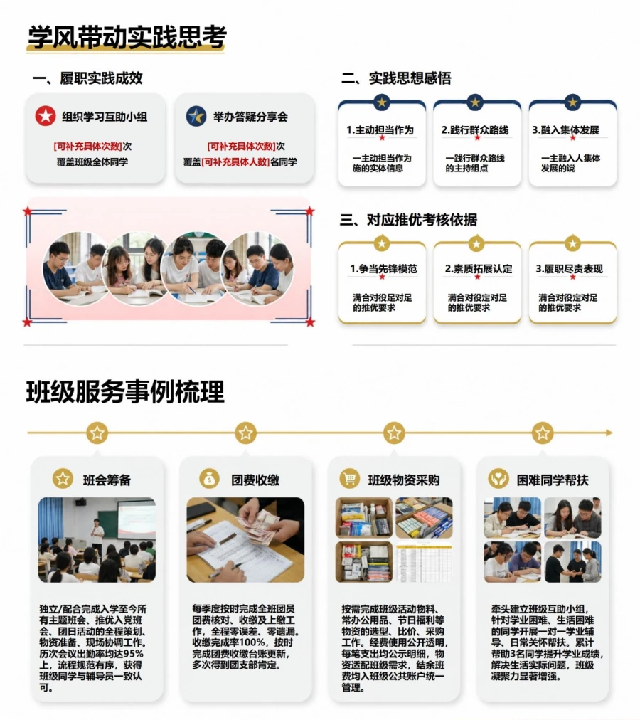 入党推优自我介绍PPT：团员先进性个人展示｜课件+讲稿内容预览1