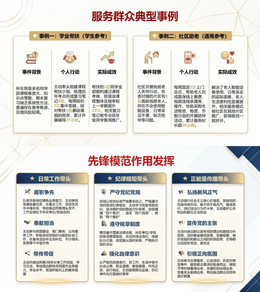 发展对象入党申请答辩PPT：对照党员标准陈述现实表现｜课件+讲稿内容预览1