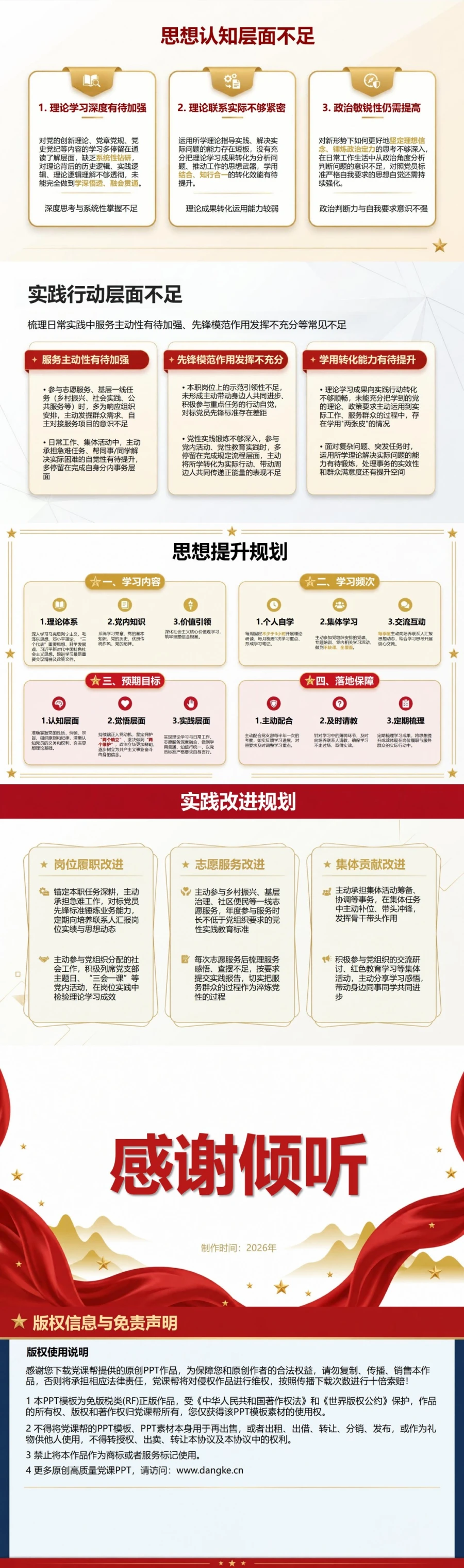入党积极分子申请答辩PPT：培养考察阶段的个人汇报｜课件+讲稿内容预览2