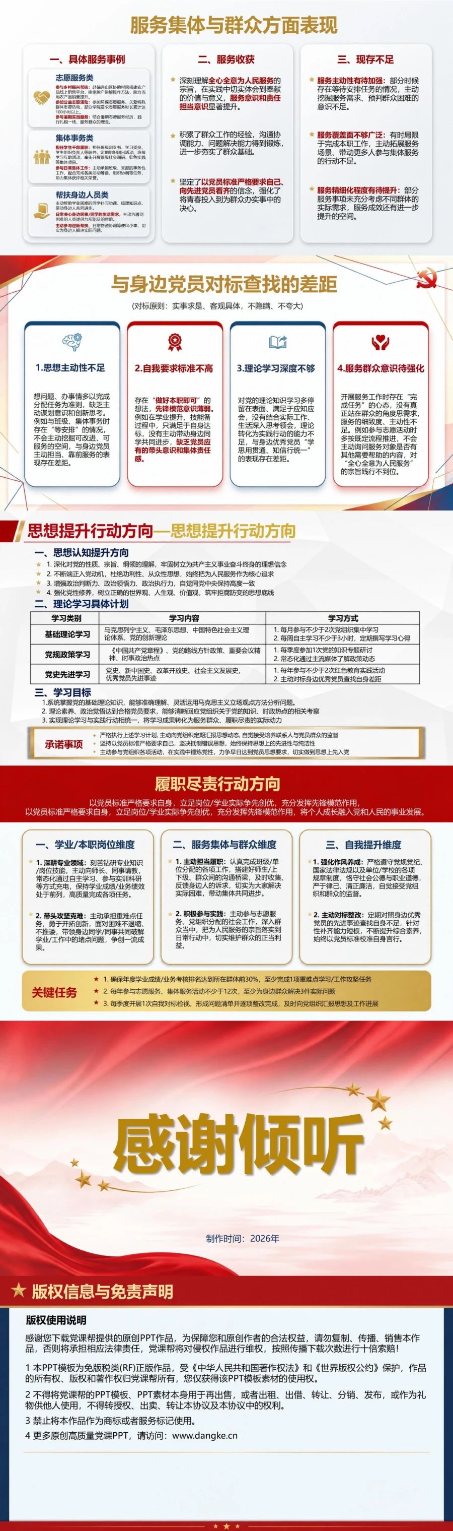 入党申请答辩范文PPT：一名申请人的完整现场陈述｜课件+讲稿内容预览2