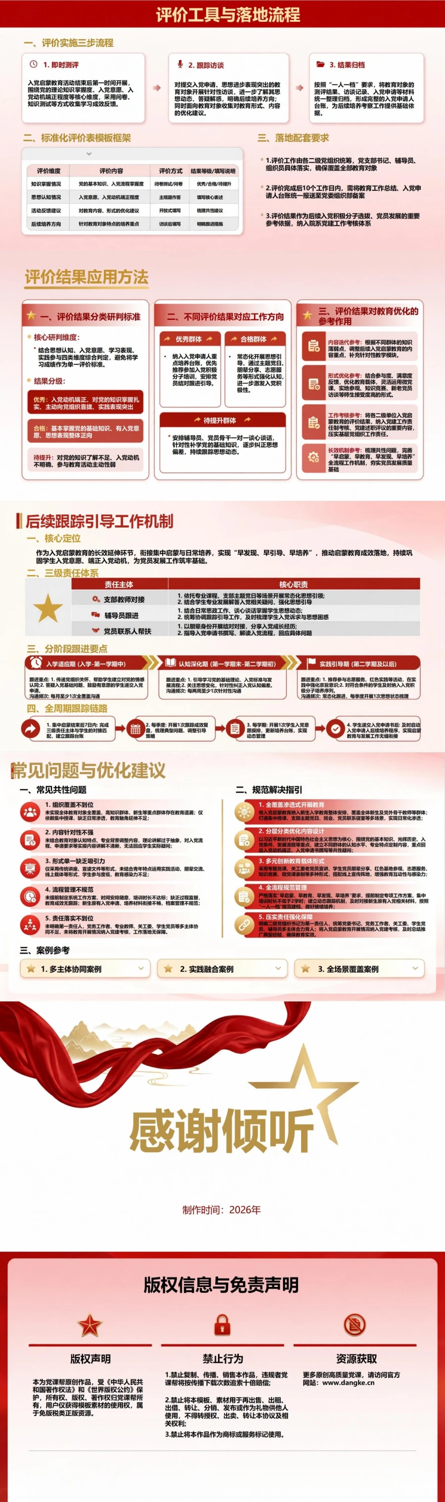 如何开展入党启蒙教育PPT：需求诊断与课程实施闭环｜课件+讲稿内容预览2