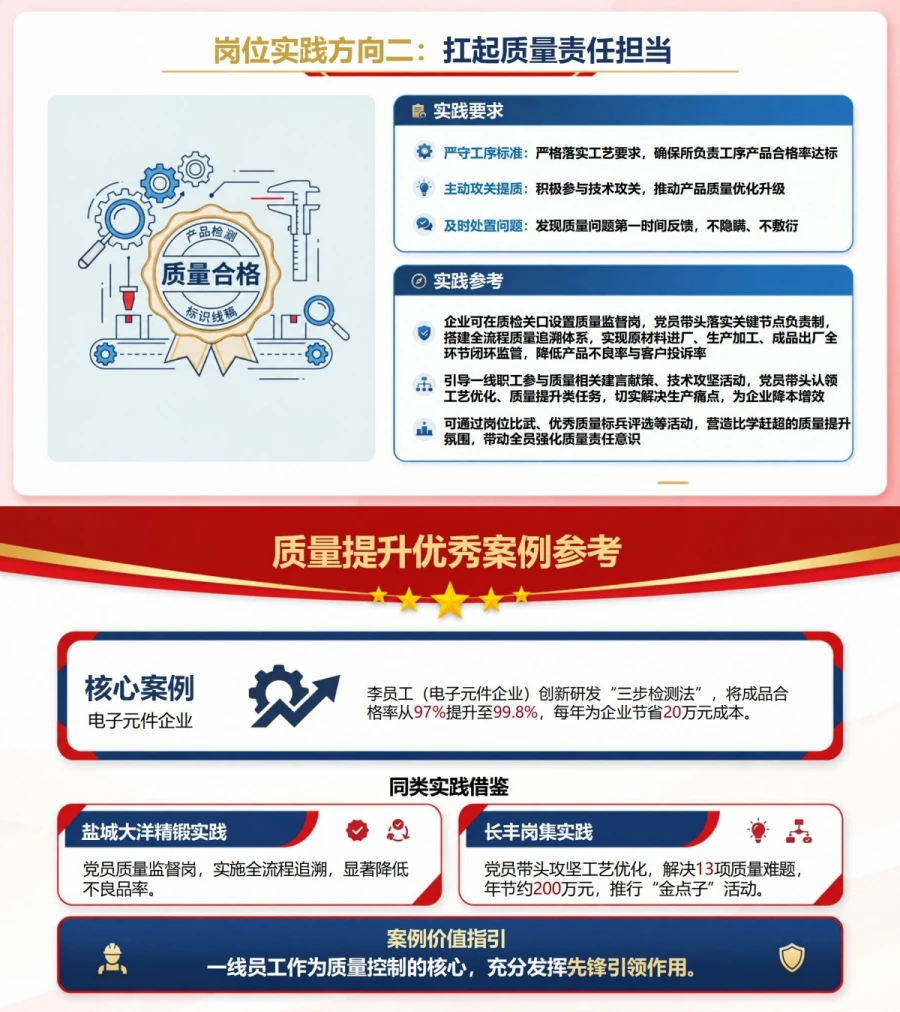 企业入党启蒙教育PPT：生产经营一线的政治认同与岗位实践｜课件+讲稿内容预览1