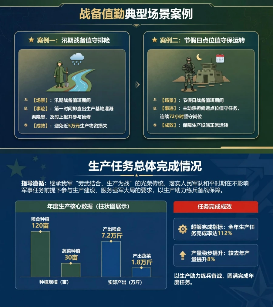 部队入党积极分子思想汇报PPT：练兵备战中的使命认识与作风锤炼｜课件+讲稿内容预览1
