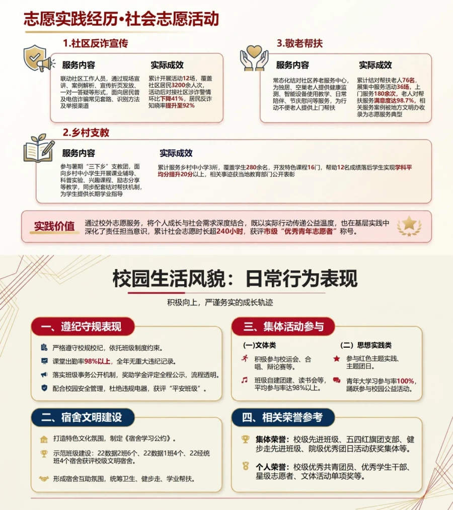 大学生入党思想汇报PPT：校园学习实践中的成长轨迹｜课件+讲稿内容预览1