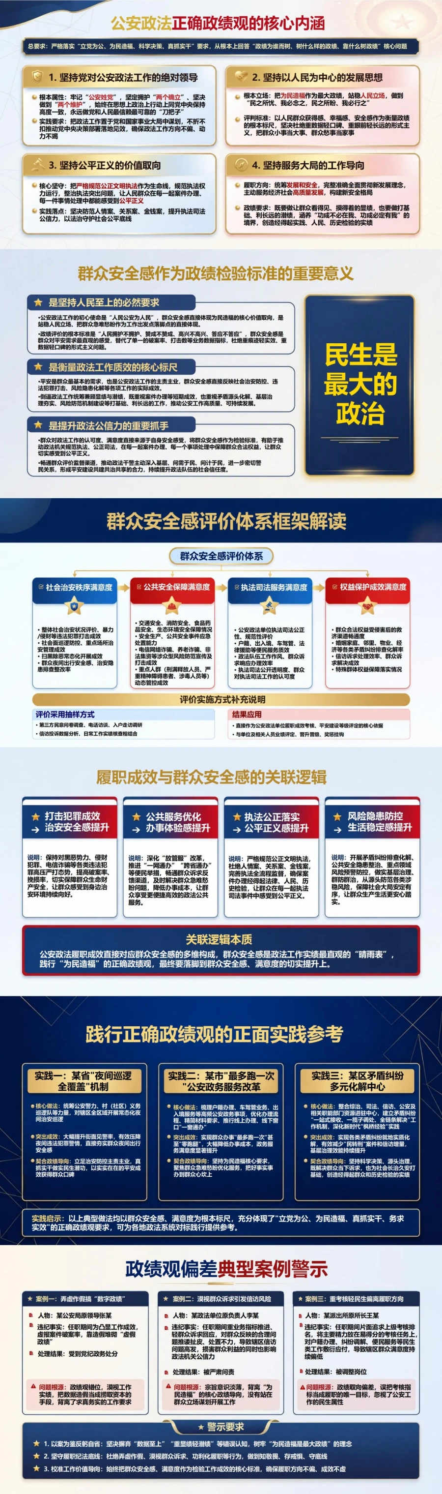 公安政法正确政绩观PPT：以群众安全感检验履职成效｜课件+讲稿封面图2