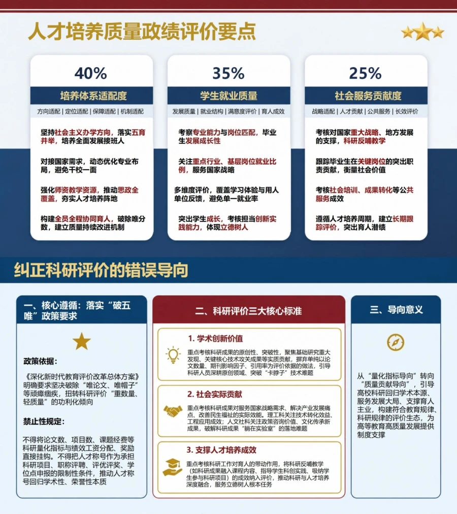高校树立正确政绩观PPT：纠正唯分数唯升学率的办学偏向｜课件+讲稿内容预览1