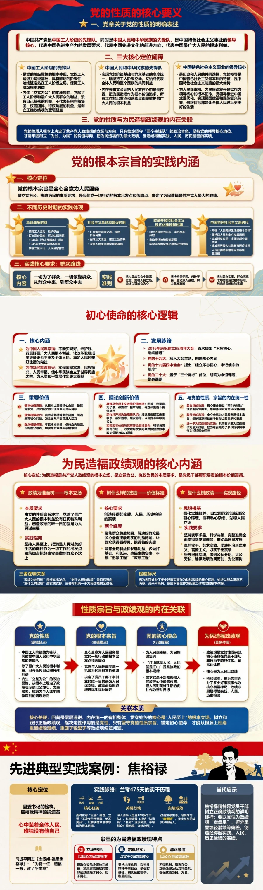 中国共产党人的为民造福政绩观PPT：从党的性质宗旨理解初心使命｜课件+讲稿封面图2