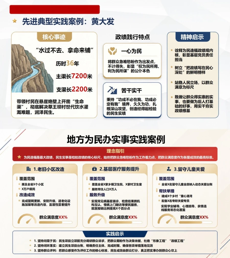 中国共产党人的为民造福政绩观PPT：从党的性质宗旨理解初心使命｜课件+讲稿内容预览1