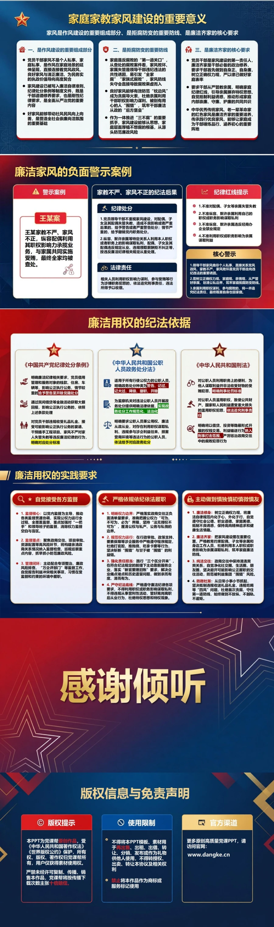 金钱观权力观政绩观PPT：划清公权使用与经济利益的边界｜课件+讲稿内容预览2