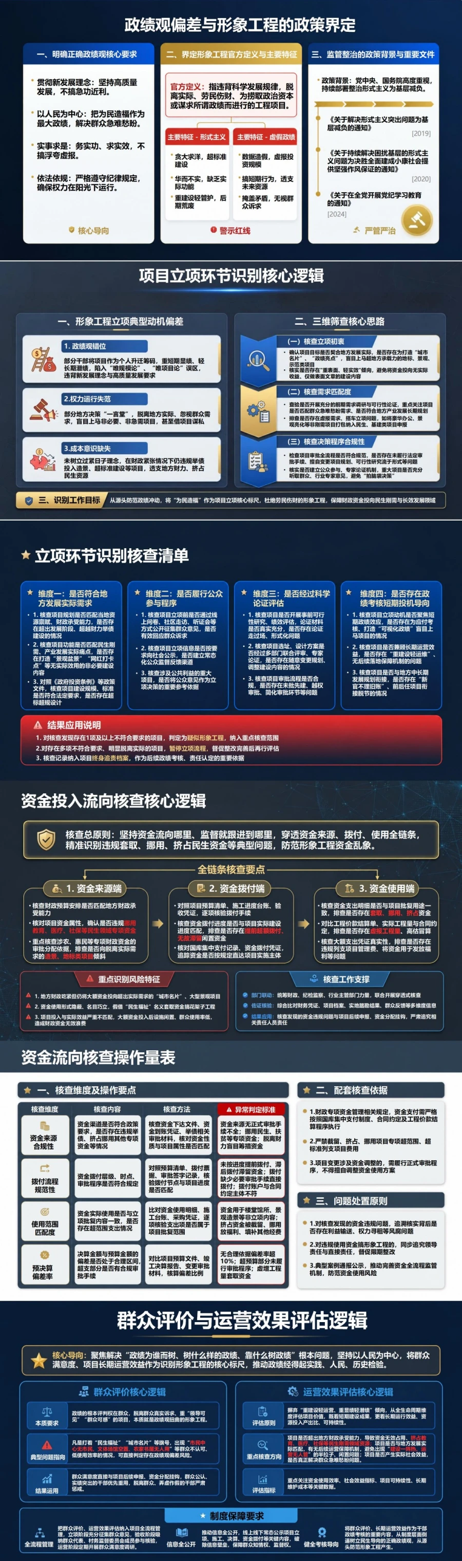 形象工程政绩观偏差PPT：从项目立项资金投入和群众评价辨别虚功｜课件+讲稿封面图2