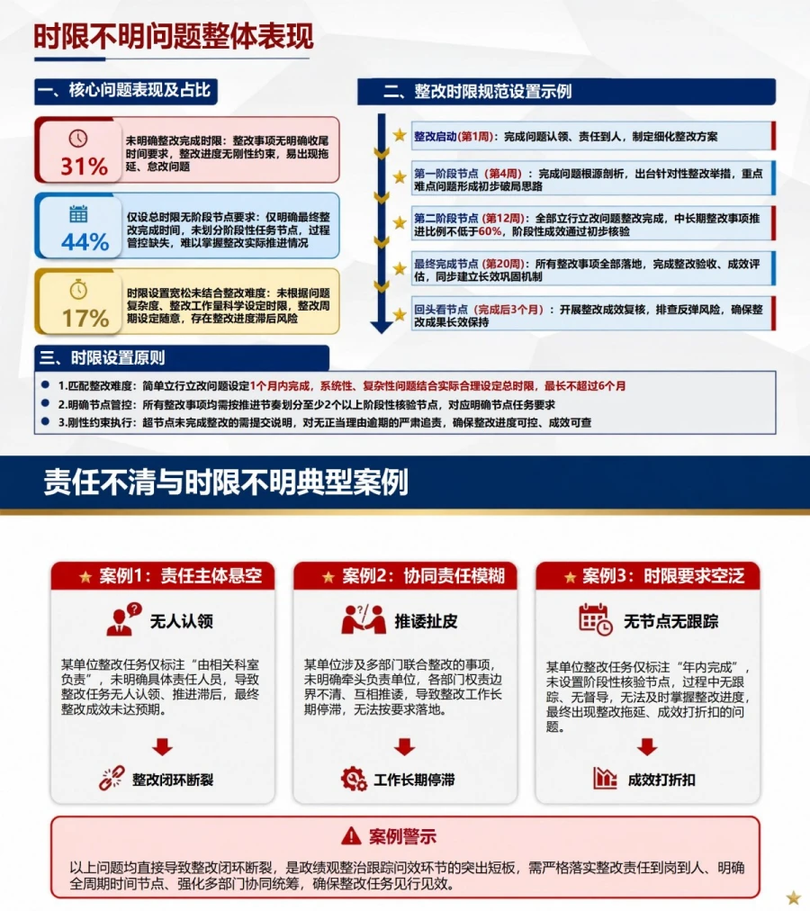 政绩观整治存在的问题PPT：查摆整改跟踪问效闭环中的薄弱环节｜课件+讲稿内容预览1
