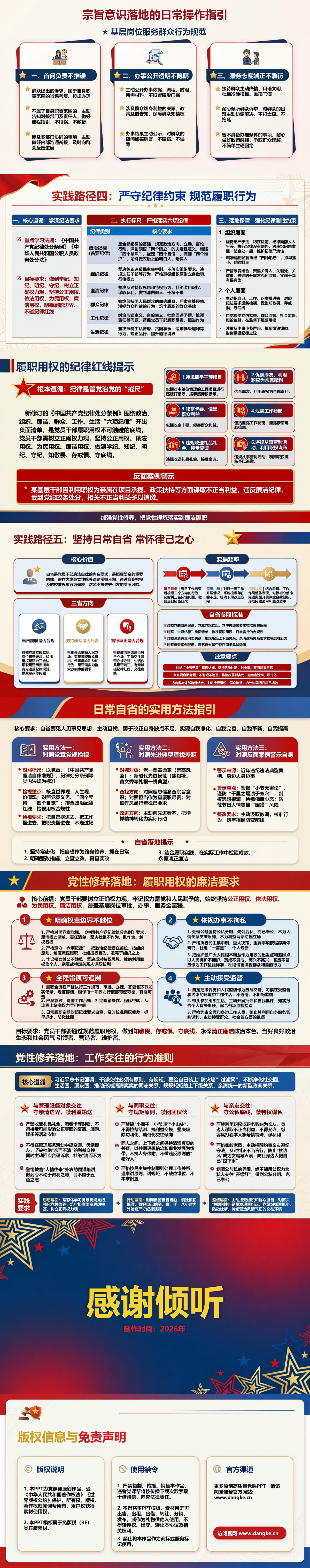 加强党性修养廉洁自律PPT：把党性锤炼落实到廉洁履职｜课件+讲稿内容预览2