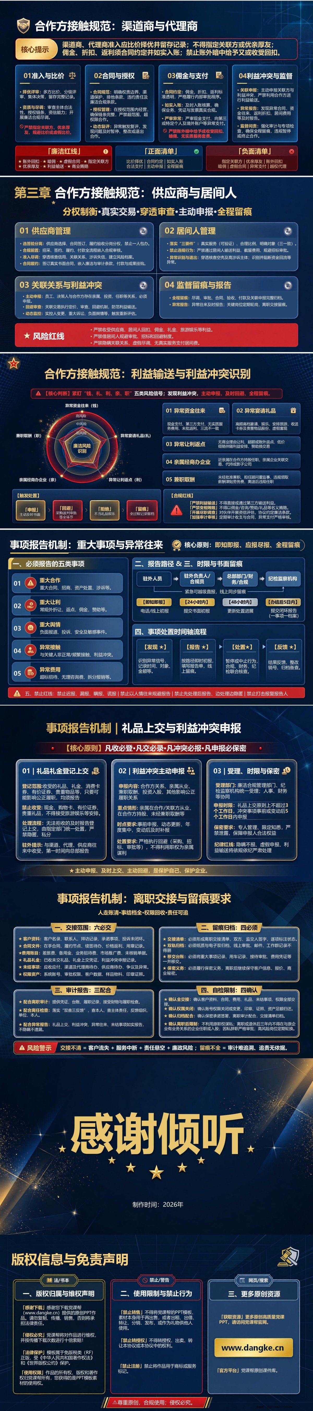 驻外营销人员廉洁教育PPT：异地业务往来中的监督盲区｜课件+讲稿内容预览2
