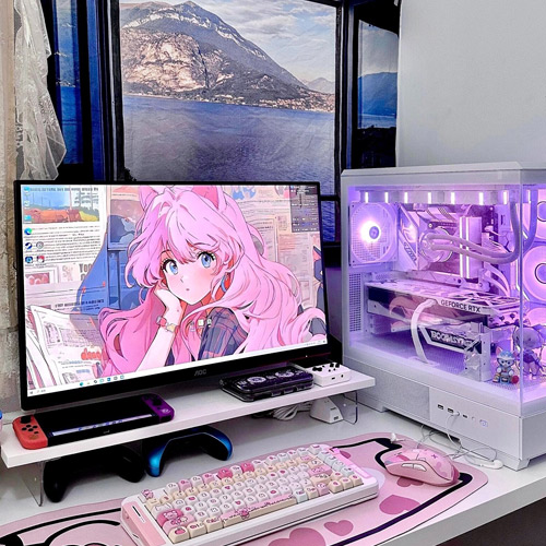 顶配电脑主机台式  高配台式电脑全套  直播电脑主机  吃鸡游戏