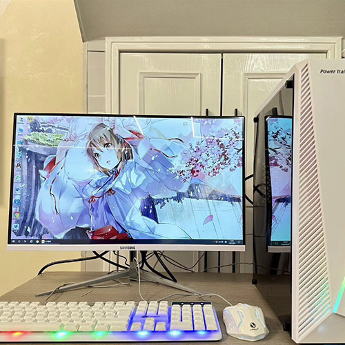 顶配电脑主机台式机110万分 高配台式电脑全套